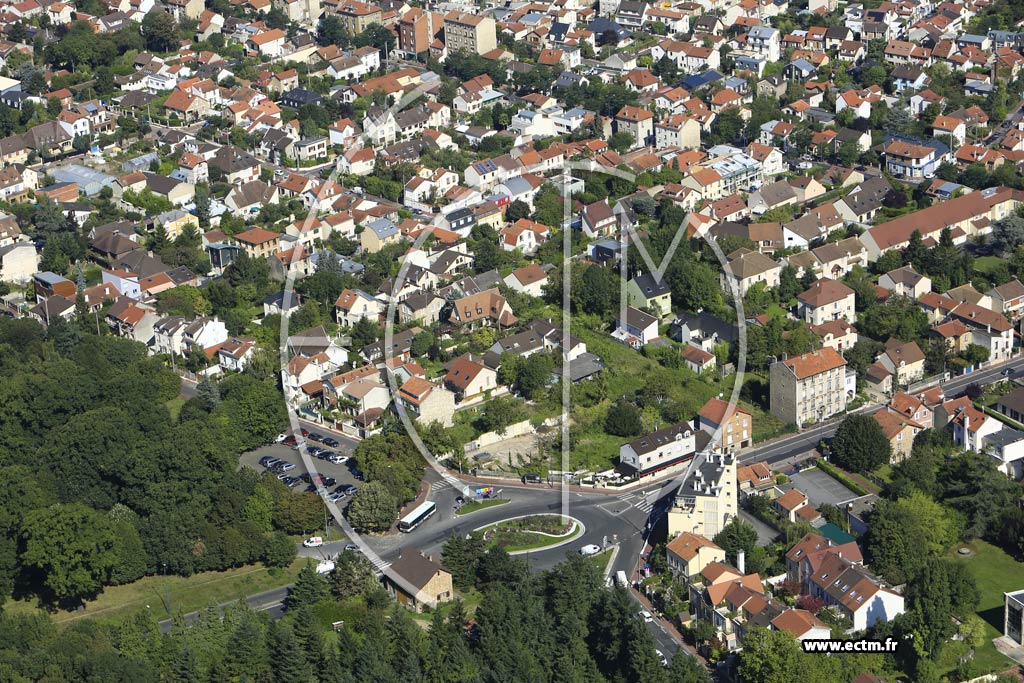 Photo arienne de Clamart (Quartier Percy Schneider)