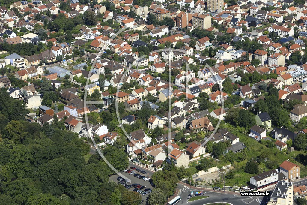 Photo arienne de Clamart (Quartier Percy Schneider)