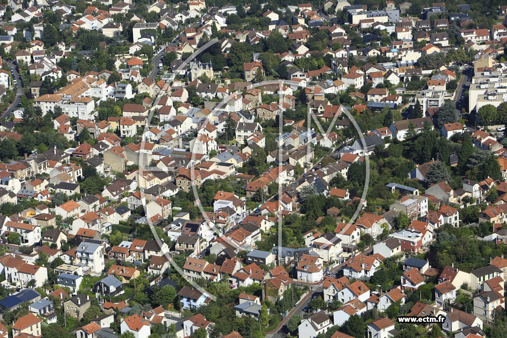 Photo arienne de Clamart (Quartier Percy Schneider)