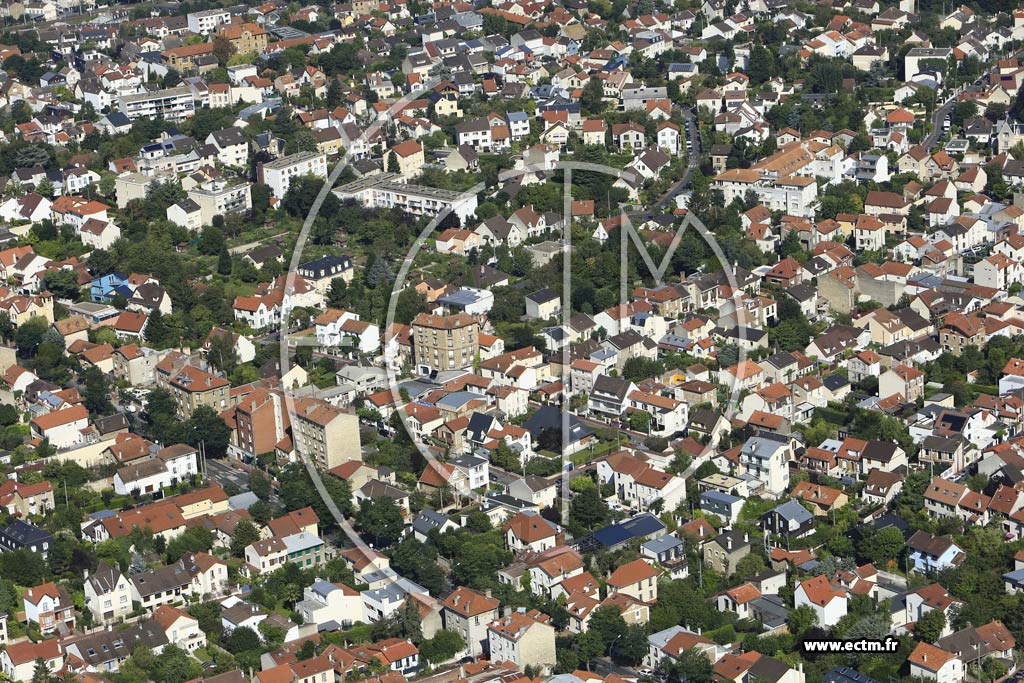 Photo arienne de Clamart (Quartier Percy Schneider)
