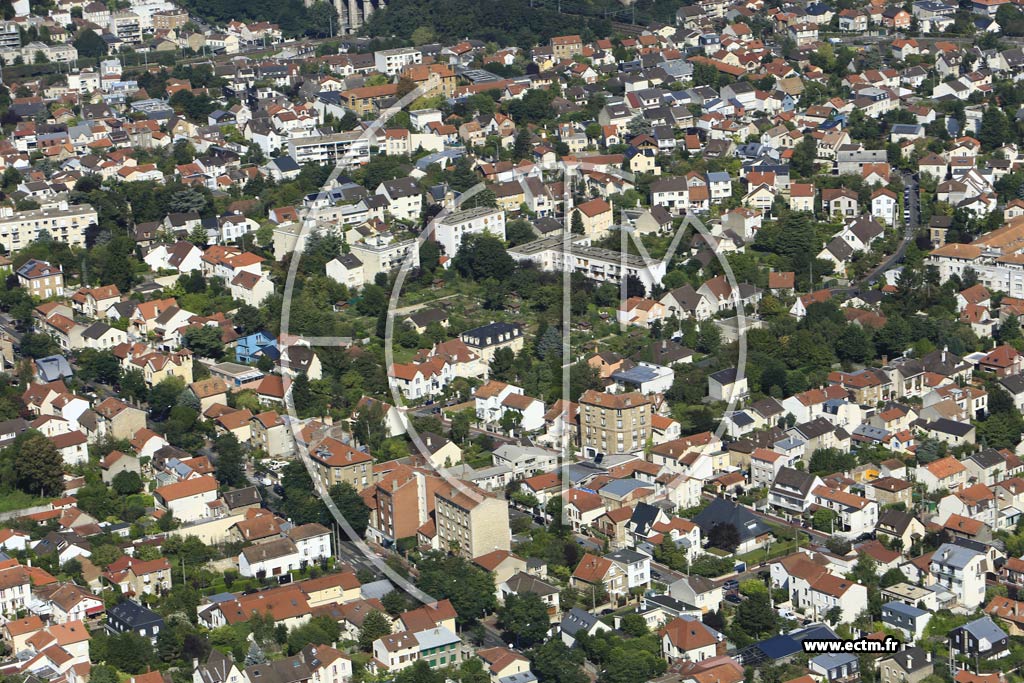 Photo arienne de Clamart (Quartier Percy Schneider)