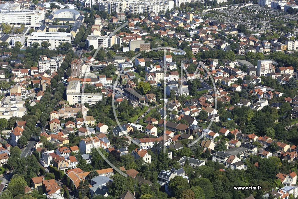Photo arienne de Clamart (Quartier Percy Schneider)