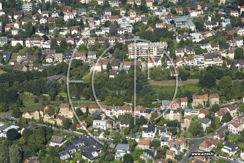 Photo arienne de Fontenay-aux-Roses (Blagis - Gare)