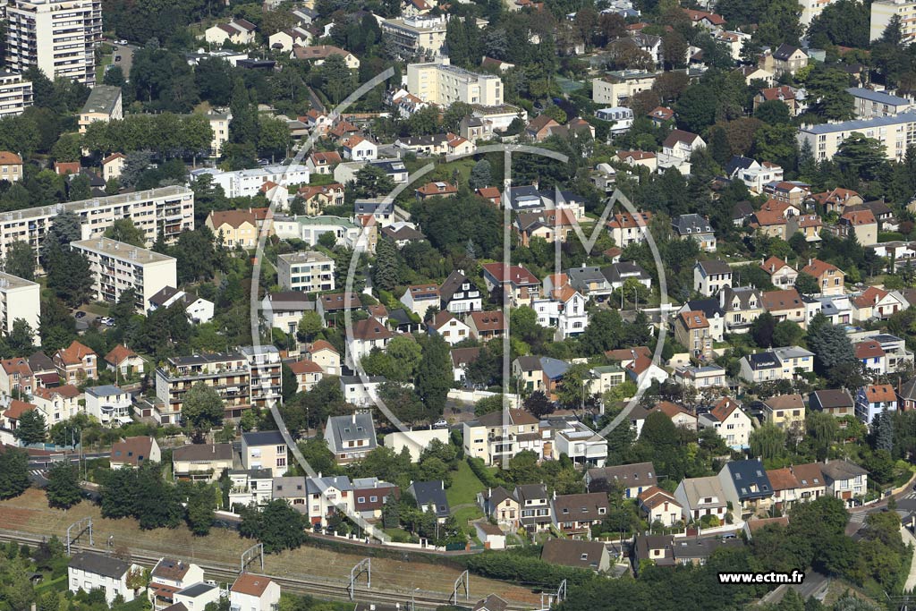 Photo arienne de Fontenay-aux-Roses (Ormeaux - Renards)