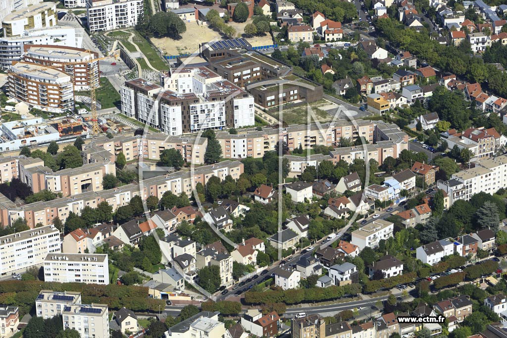 Photo arienne de Issy-les-Moulineaux (les pinettes)