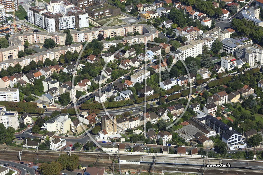 Photo arienne de Issy-les-Moulineaux (les pinettes)