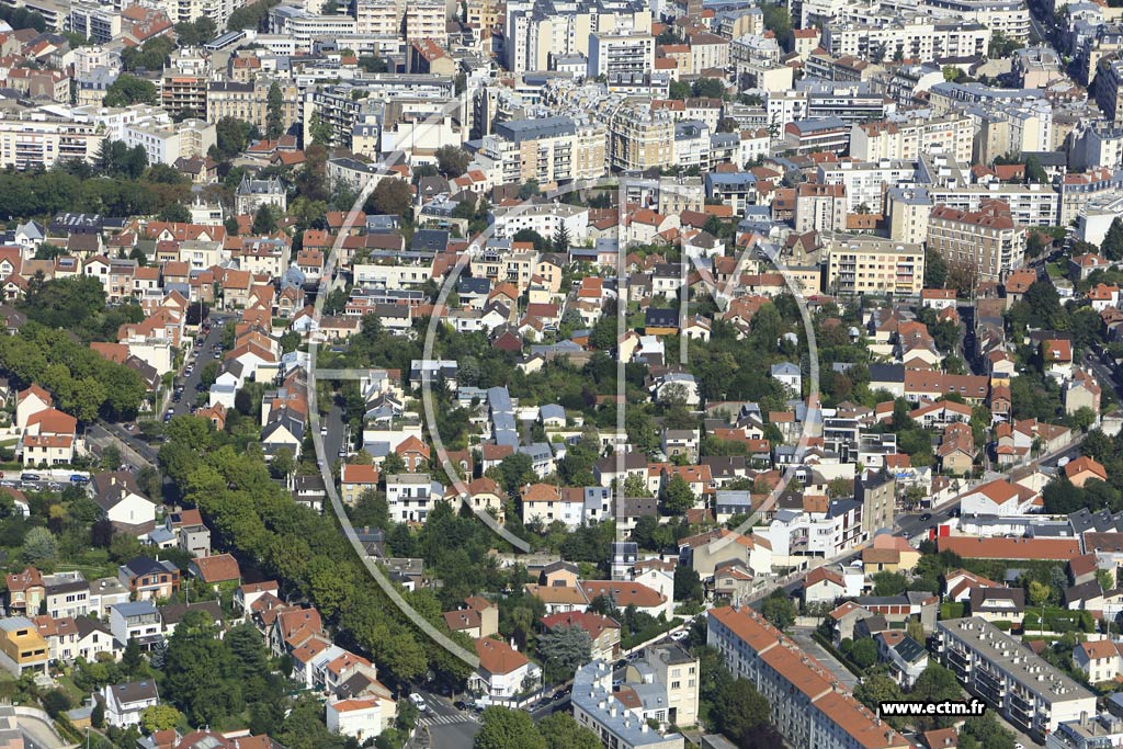 Photo arienne de Issy-les-Moulineaux (les Haut d'Issy)
