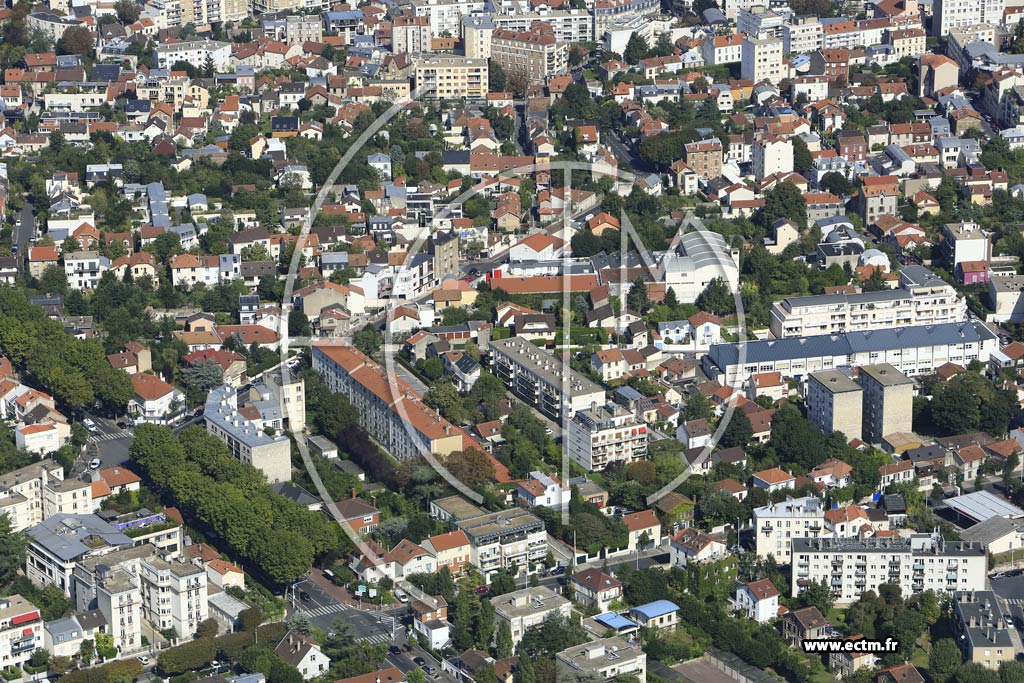 Photo arienne de Issy-les-Moulineaux (les Haut d'Issy)