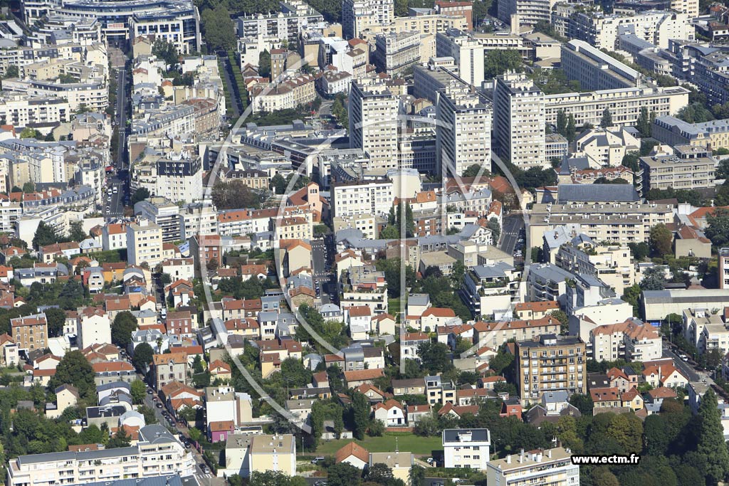 Photo arienne de Issy-les-Moulineaux (les Haut d'Issy)