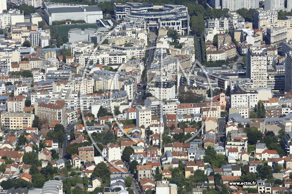 Photo arienne de Issy-les-Moulineaux (les Haut d'Issy)