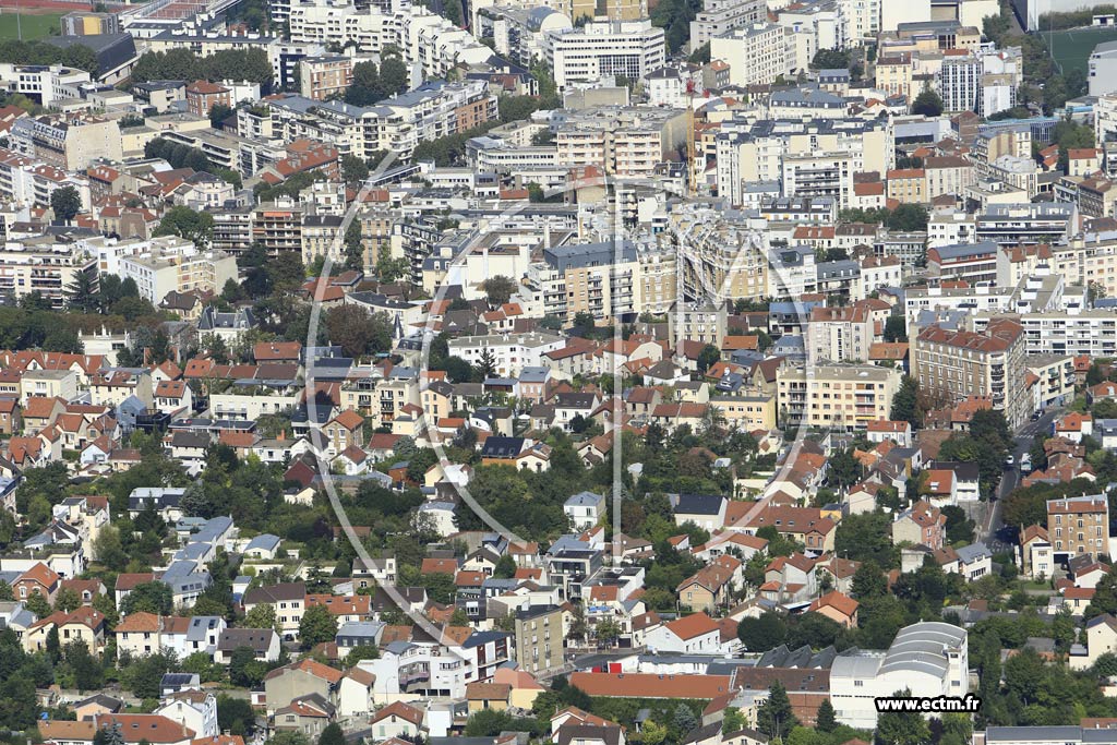 Photo arienne de Issy-les-Moulineaux (les Haut d'Issy)