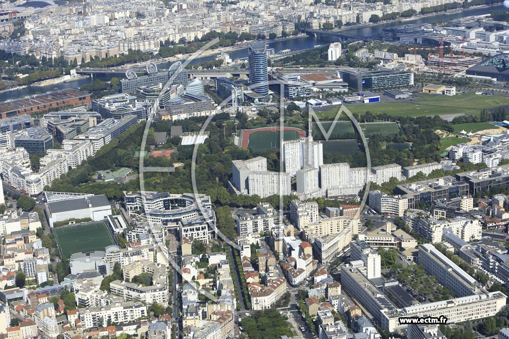 Photo arienne de Issy-les-Moulineaux (les Varennes)