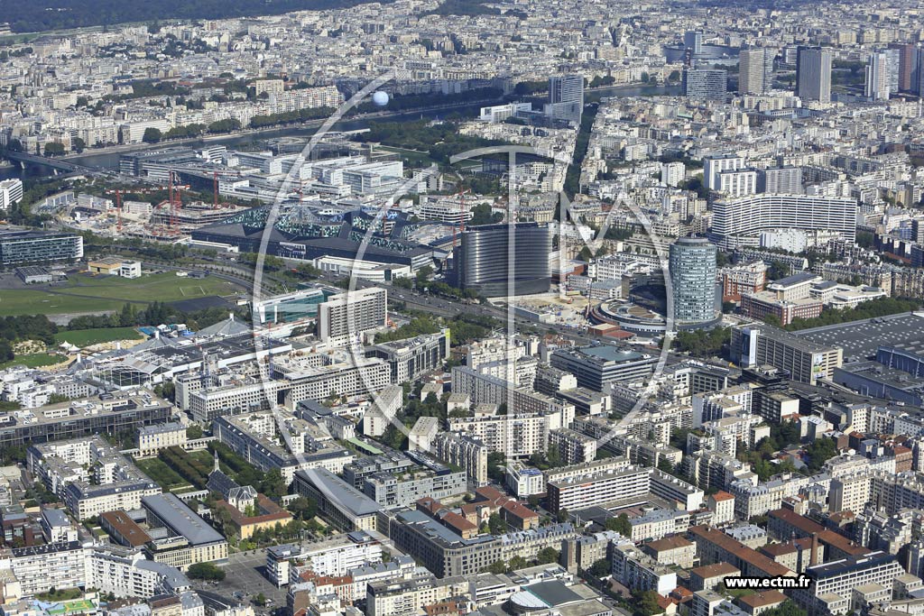 Photo arienne de Issy-les-Moulineaux (les Varennes)