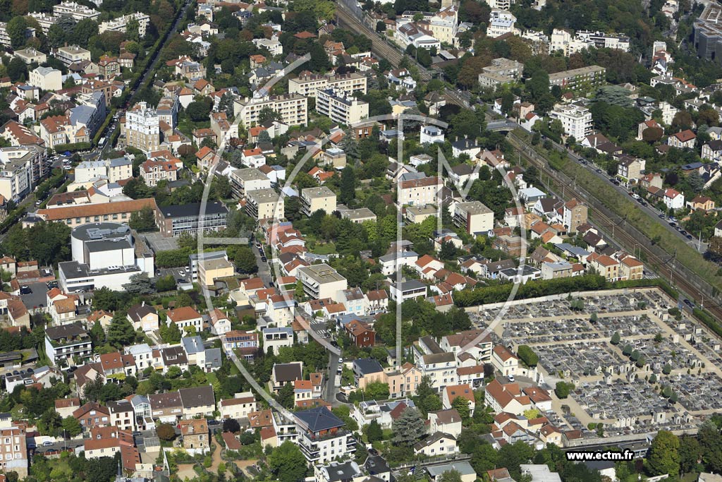Photo arienne de Meudon