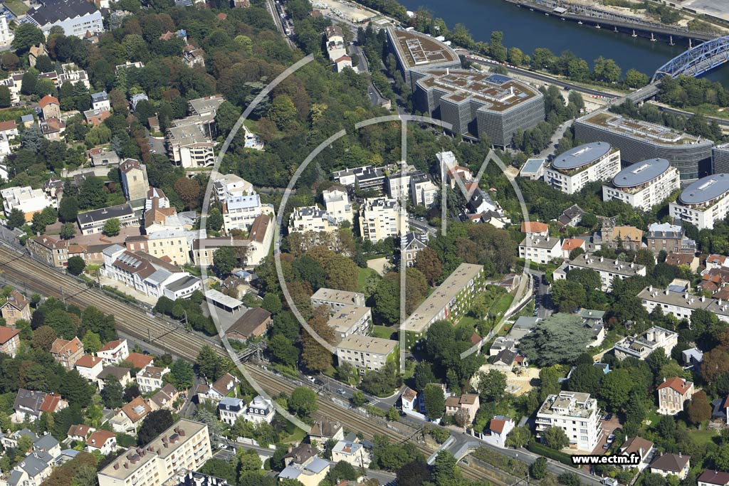 Photo arienne de Meudon (Bas Meudon)