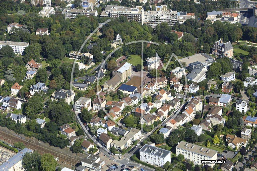 Photo arienne de Meudon (Bas Meudon)
