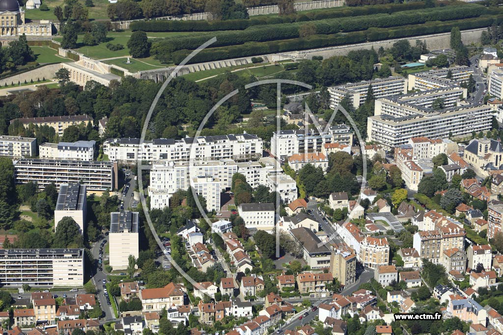 Photo arienne de Meudon (Fleury)