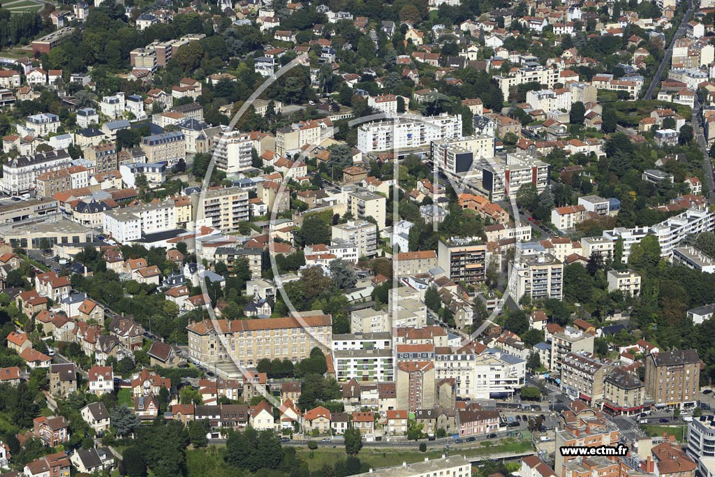 Photo arienne de Meudon (Fleury)