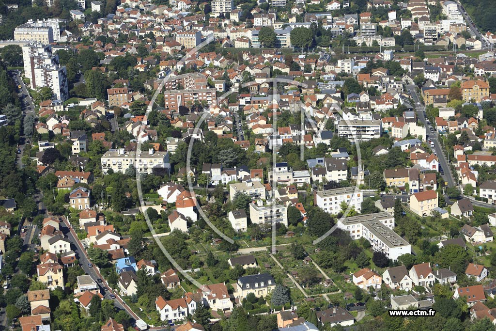 Photo arienne de Meudon (le Val)