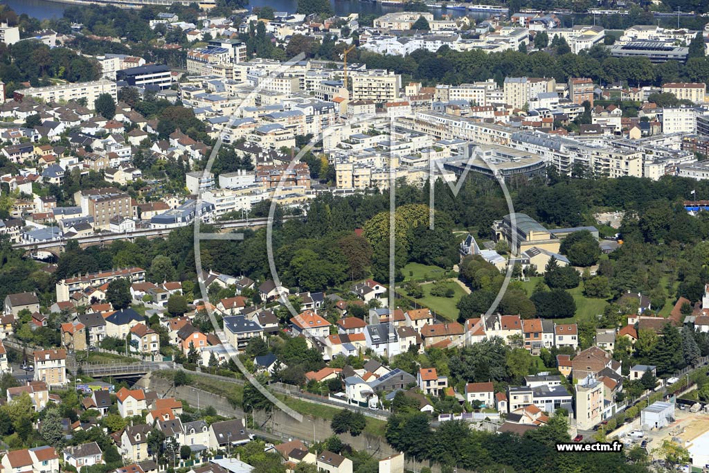 Photo arienne de Meudon (le Val)