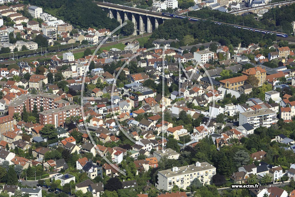 Photo arienne de Meudon (le Val)