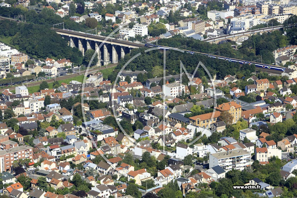 Photo arienne de Meudon (le Val)