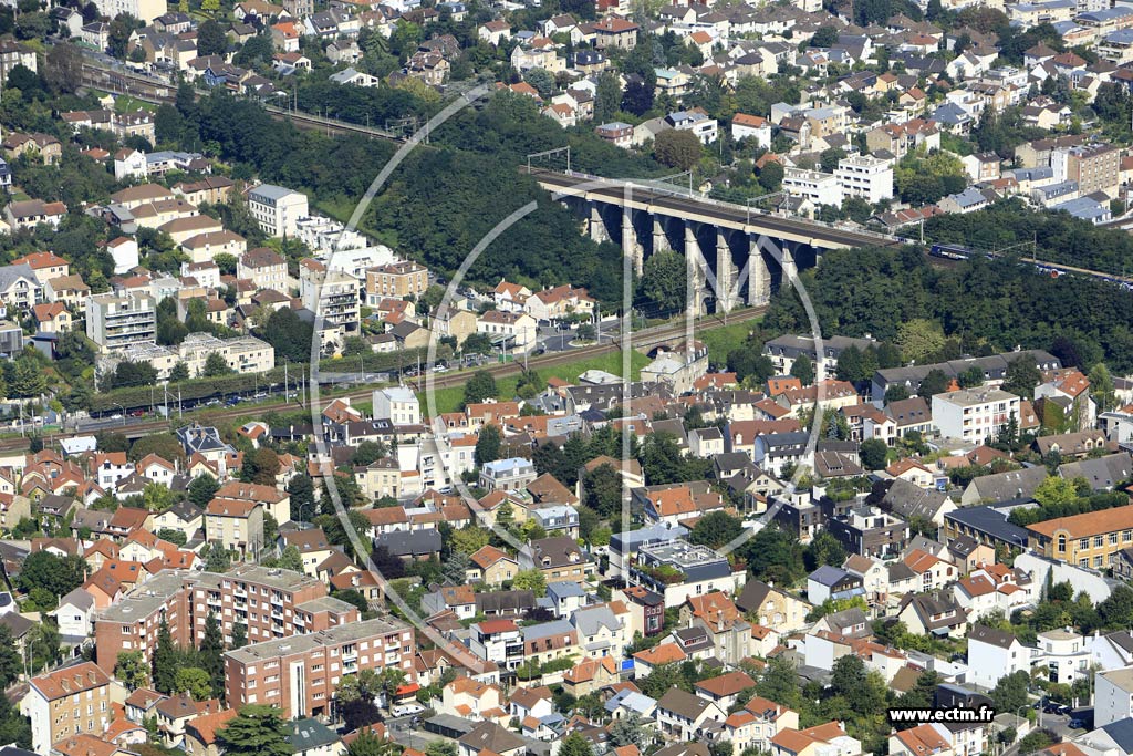 Photo arienne de Meudon (le Val)