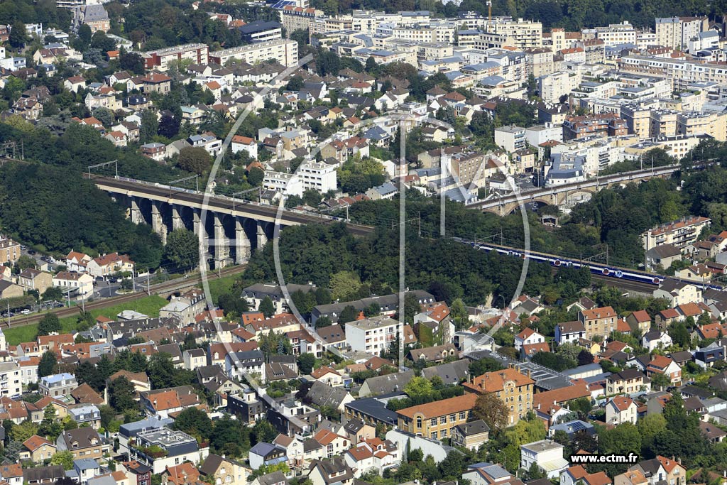 Photo arienne de Meudon (le Val)