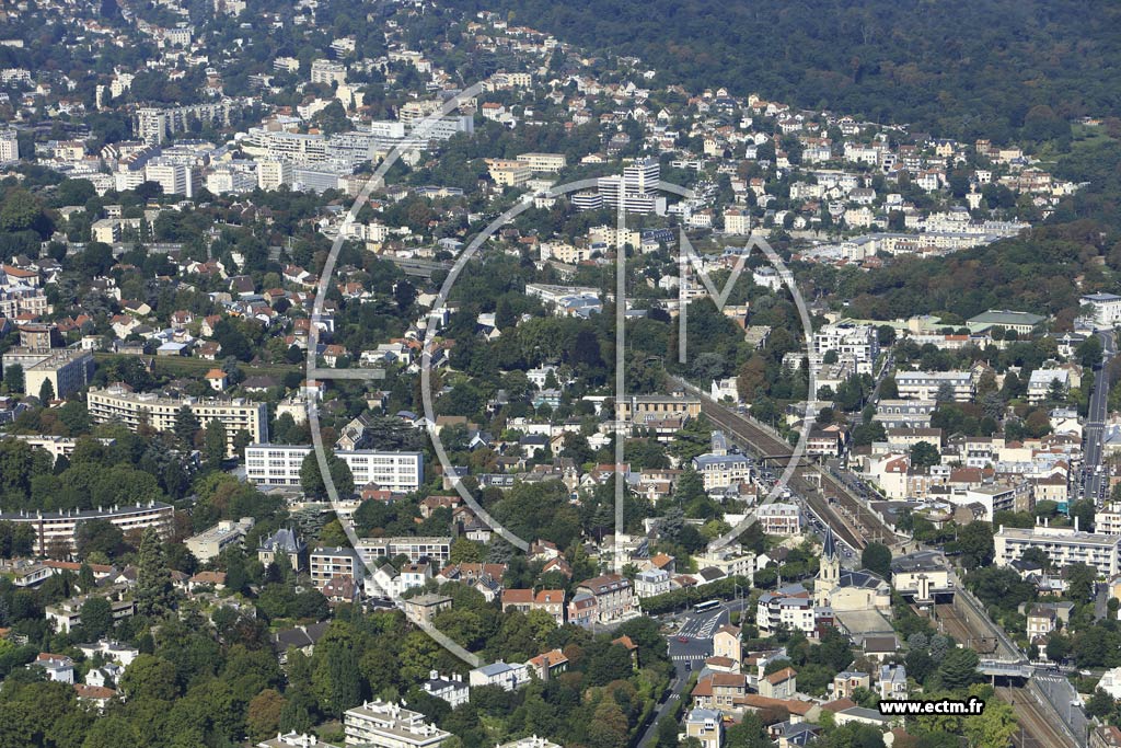 Photo arienne de Meudon (les Capucins - Bellevue)