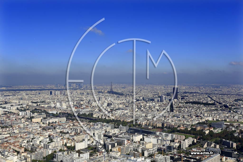 Photo arienne de Montrouge