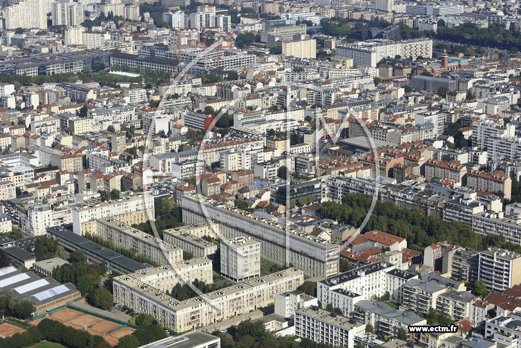 Photo arienne de Montrouge (Boileau - Ferry)