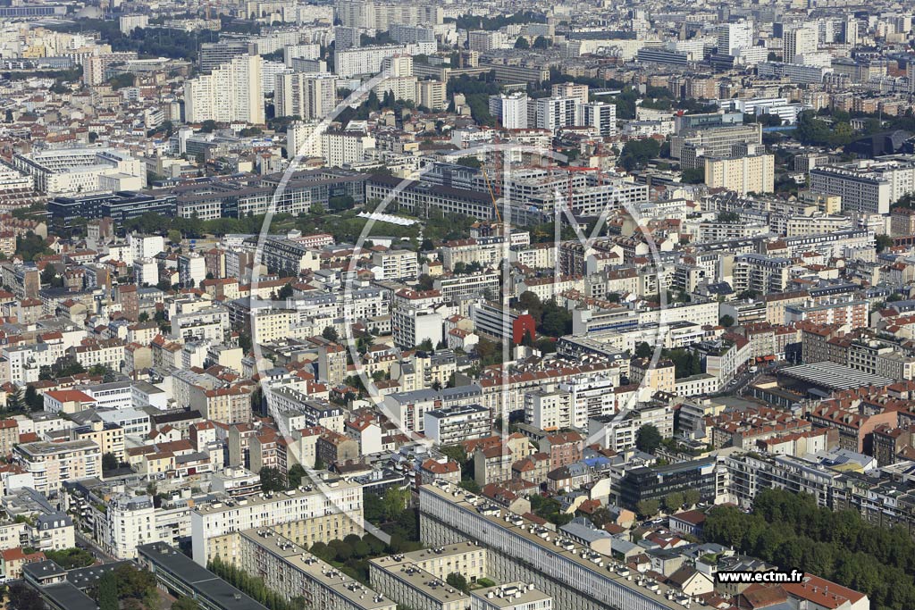 Photo arienne de Montrouge (Boileau - Ferry)