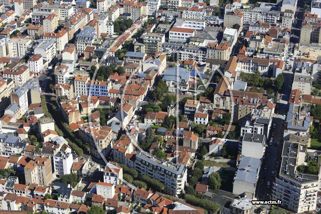 Photo arienne de Montrouge (Boileau - Ferry)