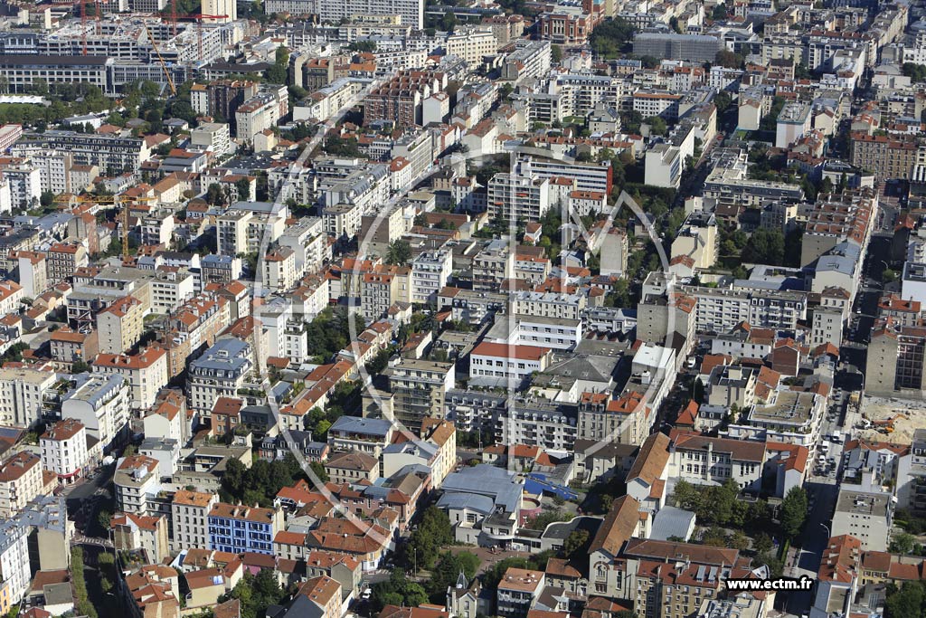 Photo arienne de Montrouge (Boileau - Ferry)