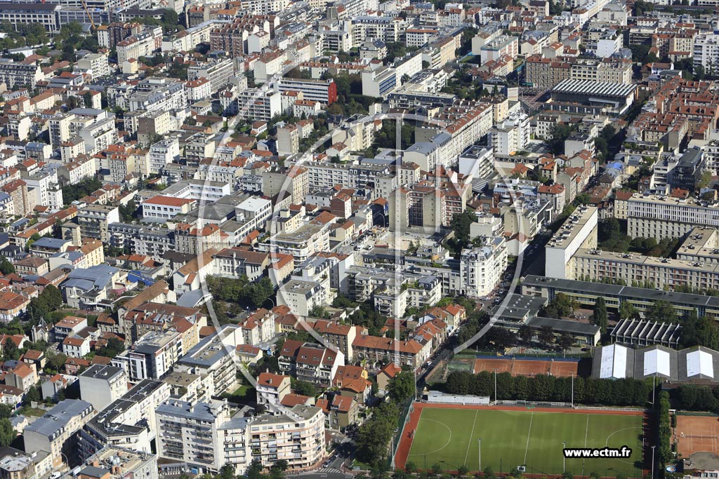 Photo arienne de Montrouge (Boileau - Ferry)
