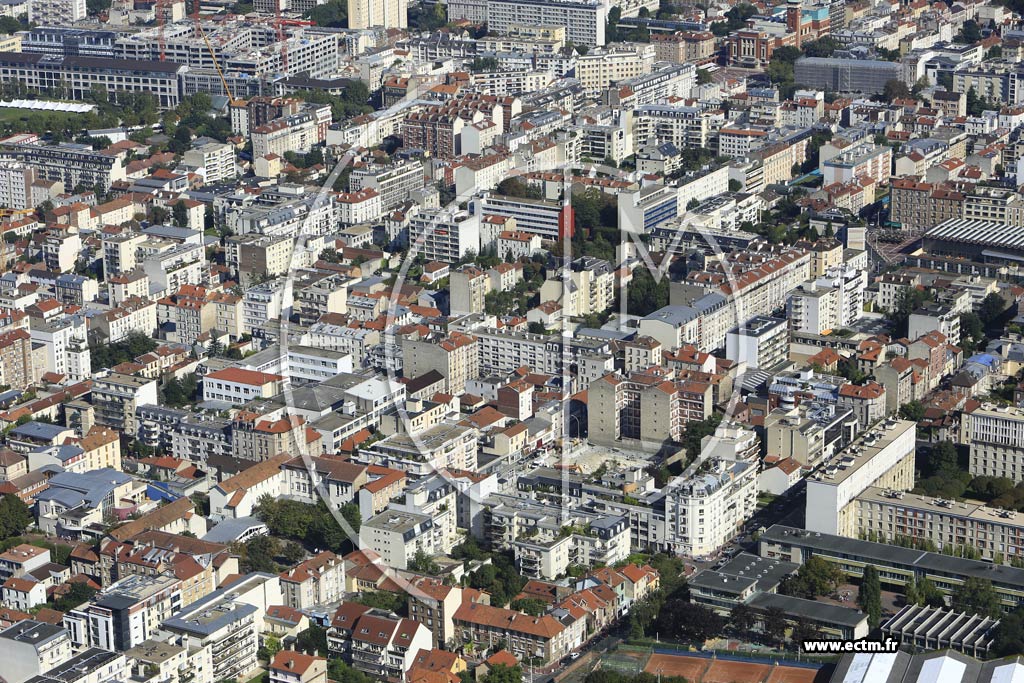Photo arienne de Montrouge (Boileau - Ferry)