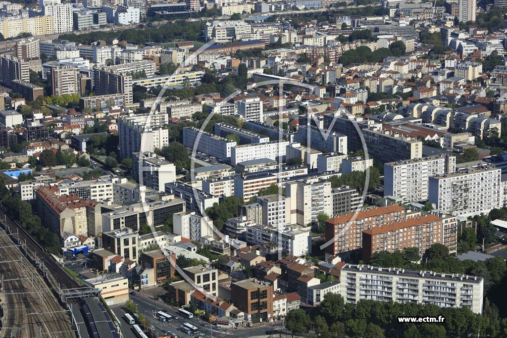 Photo arienne de Montrouge (Haut-Mesnil Grand Sud)