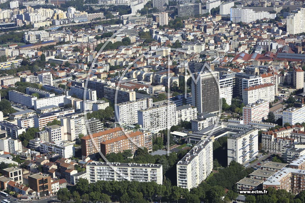Photo arienne de Montrouge (Haut-Mesnil Grand Sud)