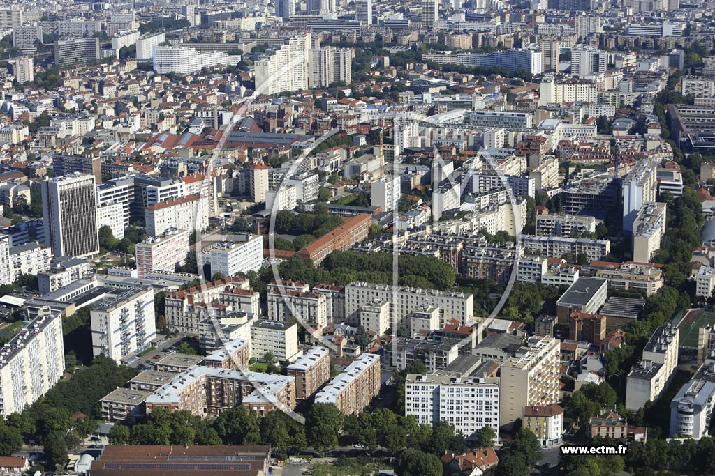Photo arienne de Montrouge (Haut-Mesnil Grand Sud)