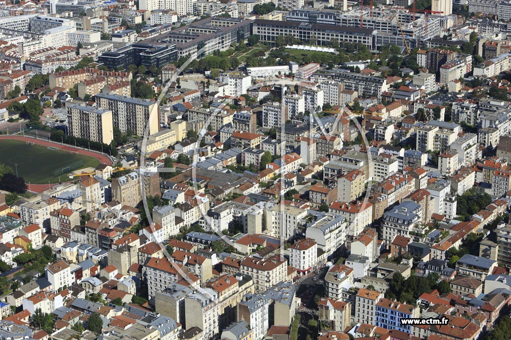 Photo arienne de Montrouge (Haut-Mesnil Grand Sud)