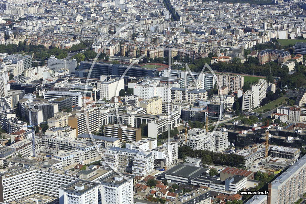 Photo arienne de Montrouge (La Vanne)