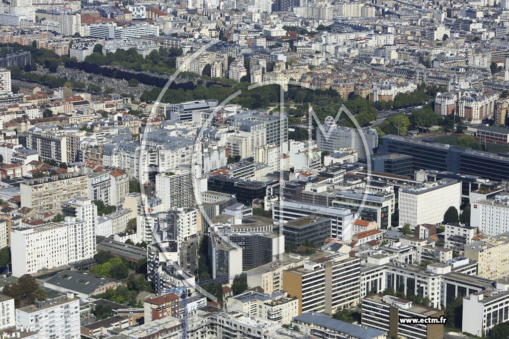 Photo arienne de Montrouge (La Vanne)