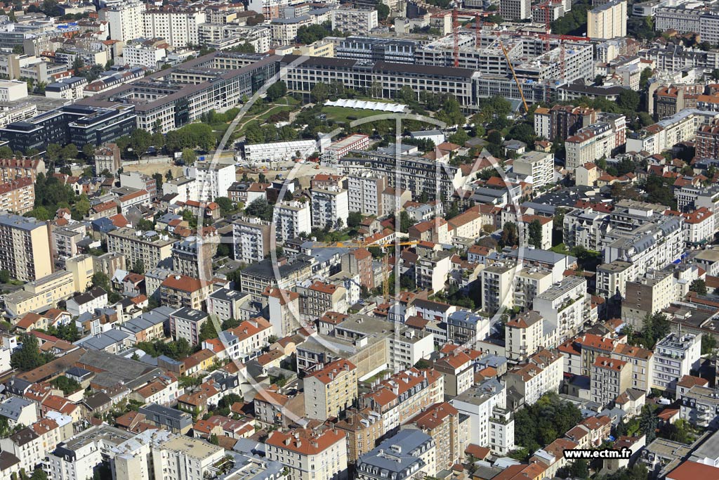 Photo arienne de Montrouge (Village Jean Jaurs)