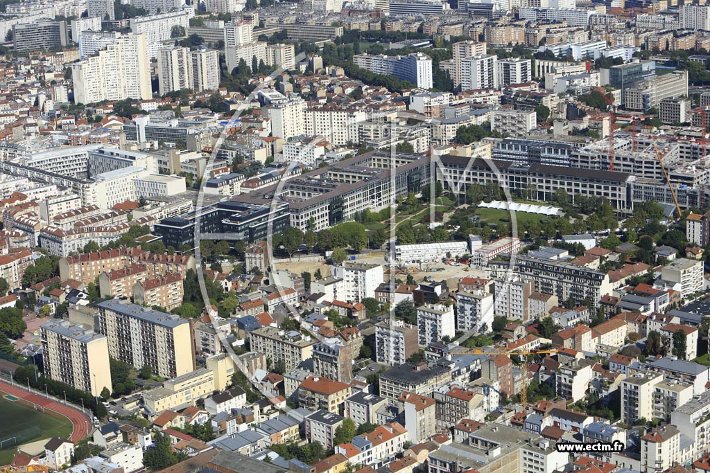 Photo arienne de Montrouge (Village Jean Jaurs)