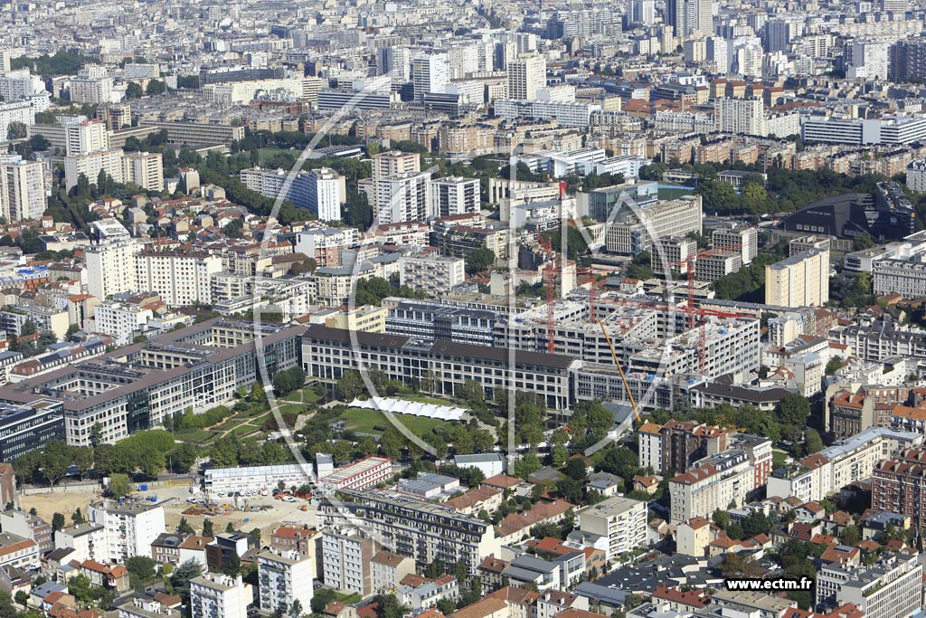 Photo arienne de Montrouge (Village Jean Jaurs)