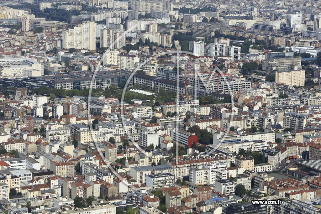 Photo arienne de Montrouge (Village Jean-Jaurs)