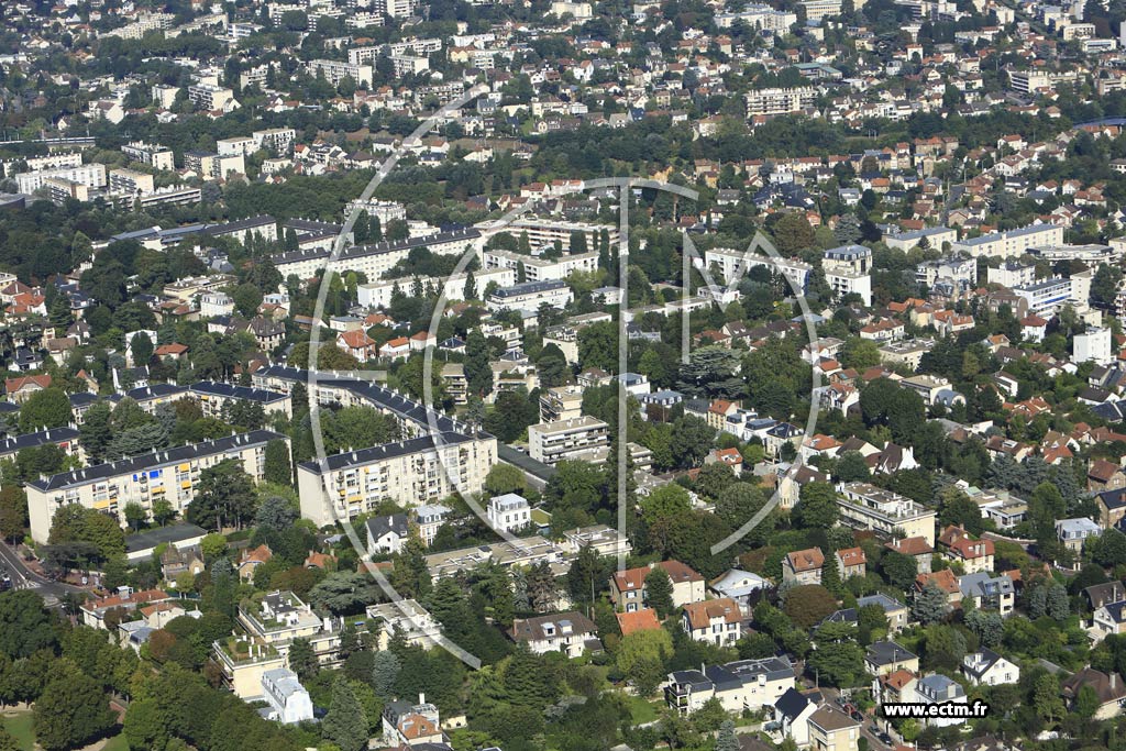 Photo arienne de Sceaux (Centre)