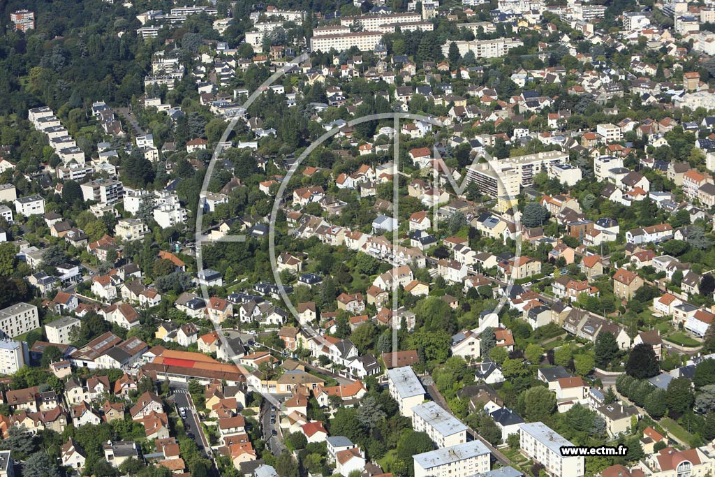 Photo arienne de Sceaux (les Sablons)
