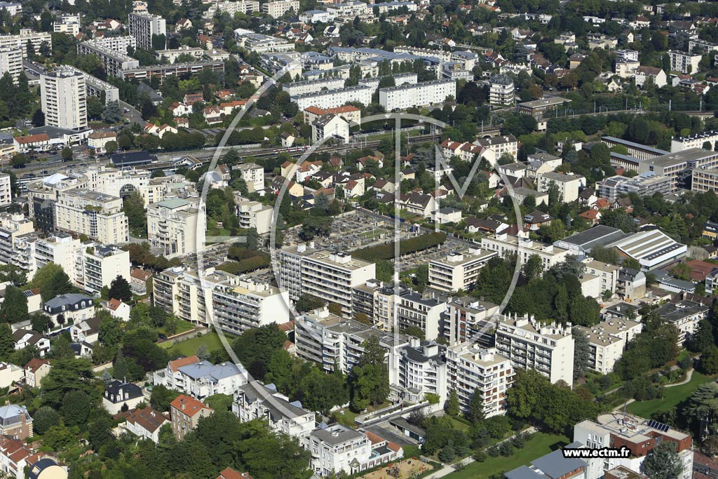 Photo arienne de Sceaux (les Sablons)