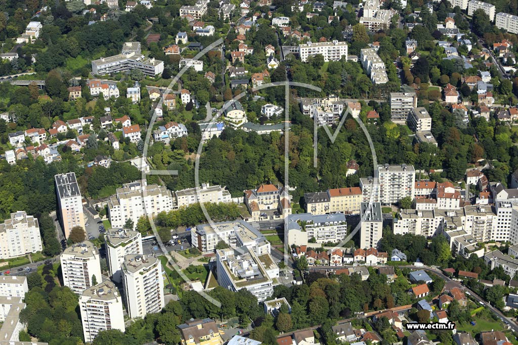 Photo arienne de Svres